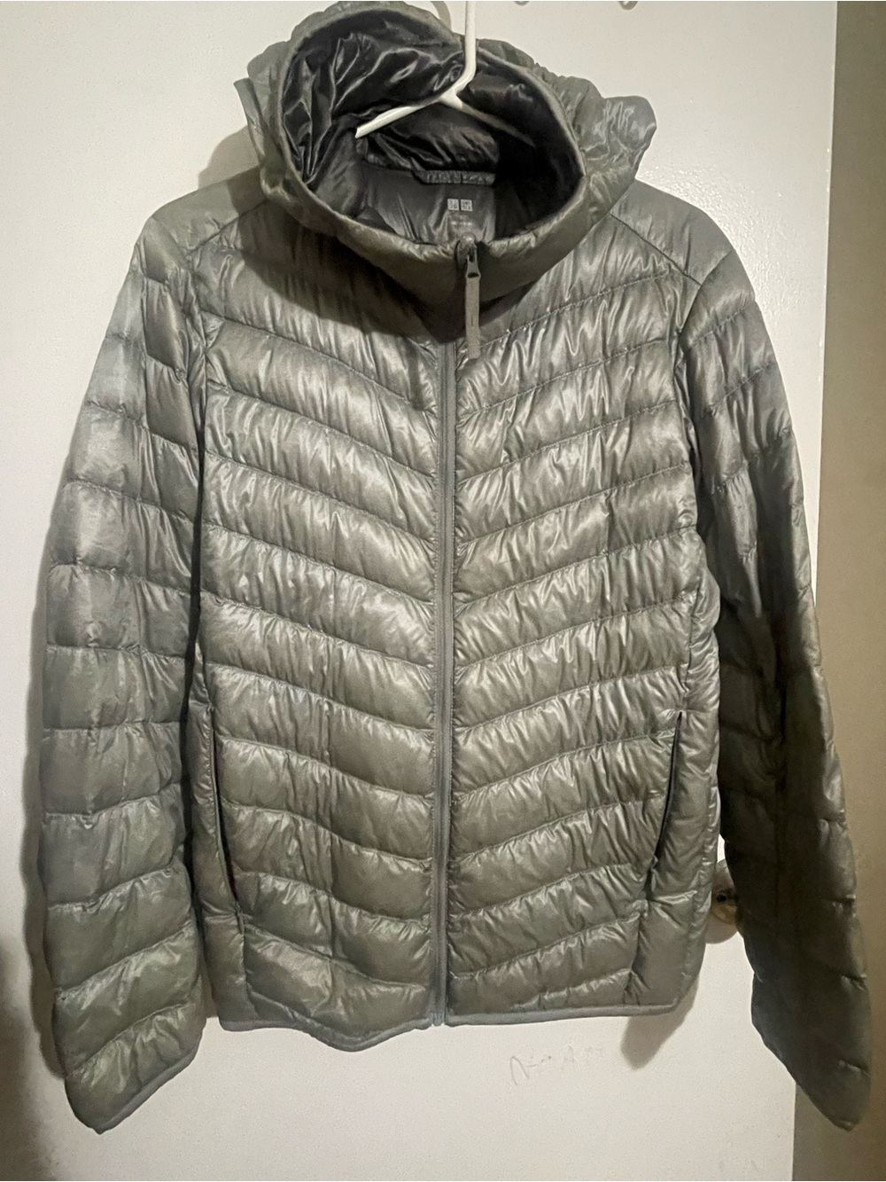 Uniqlo Women's Quilted Lightweight Puffer Jacket - Gray
